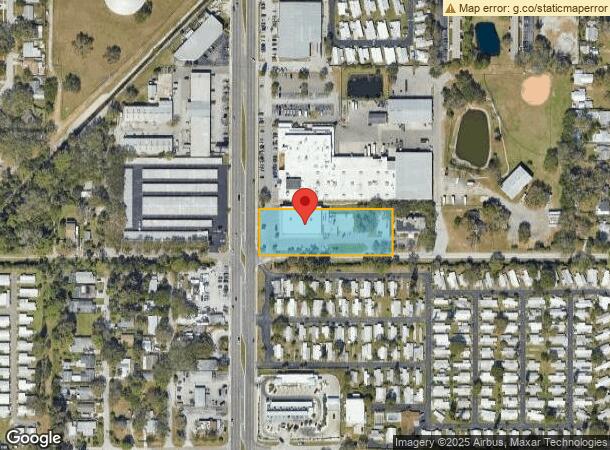  5825 66Th St N, Saint Petersburg, FL Parcel Map