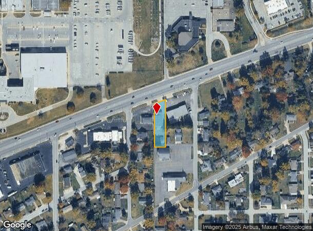  1215 E Main St, Plainfield, IN Parcel Map