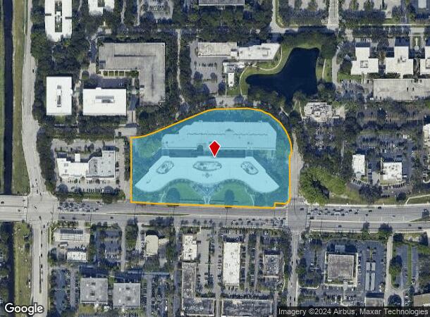  2255 Glades Rd, Boca Raton, FL Parcel Map