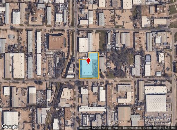  11210 Ables Ln, Dallas, TX Parcel Map