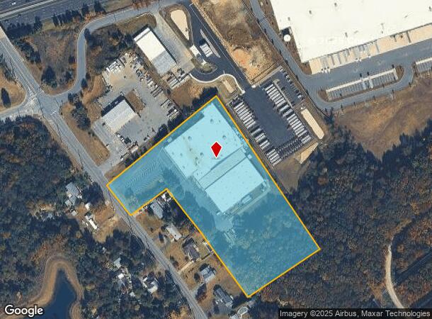 208 Harmony Rd, Gibbstown, NJ Parcel Map