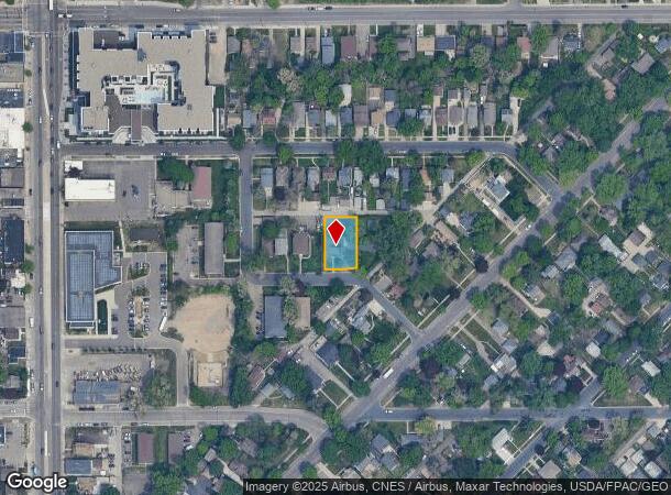 1045 Peters Pl, Minneapolis, MN Parcel Map