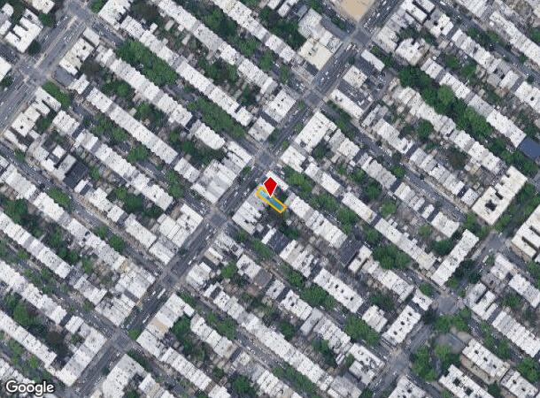 5507 5Th Ave, Brooklyn, NY Parcel Map