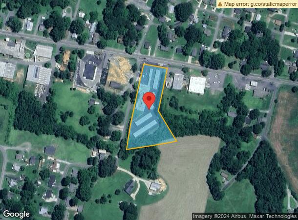  8930-8934 E Franklin St E, Mount Pleasant, NC Parcel Map