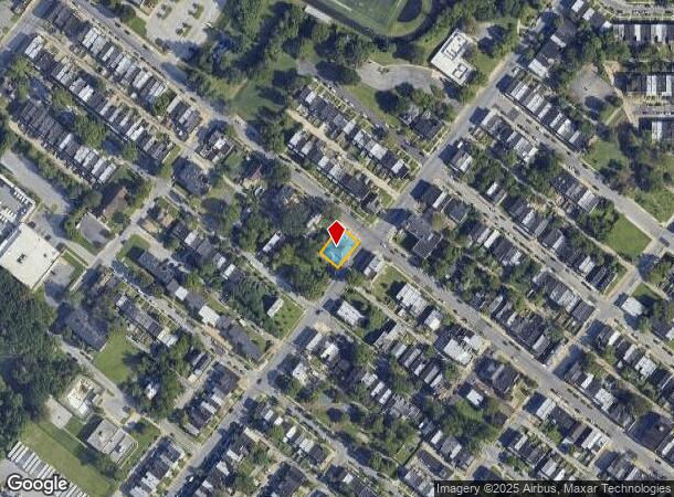 1443 Gorsuch Ave, Baltimore, MD Parcel Map