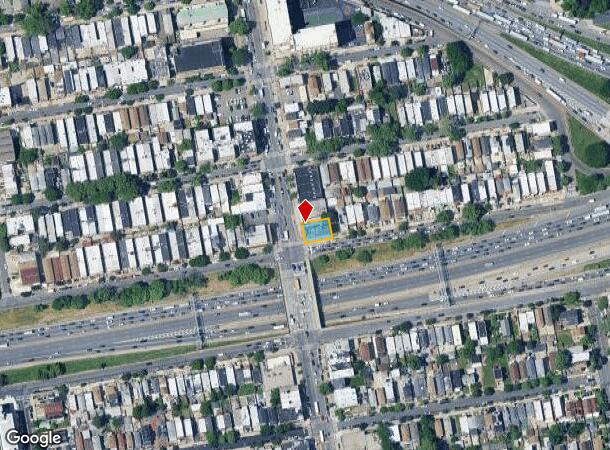  1002 Castle Hill Ave, Bronx, NY Parcel Map