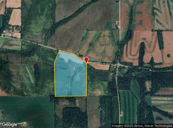 W9401 Lewis Rd, Argyle, WI Parcel Map