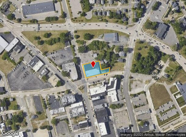  180 N Saginaw St, Pontiac, MI Parcel Map