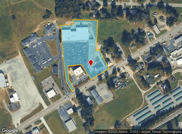 1104 S Pollock St, Selma, NC Parcel Map