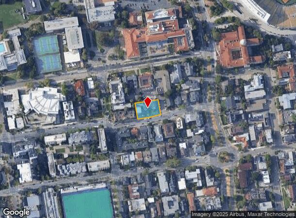  2723 Durant Ave, Berkeley, CA Parcel Map