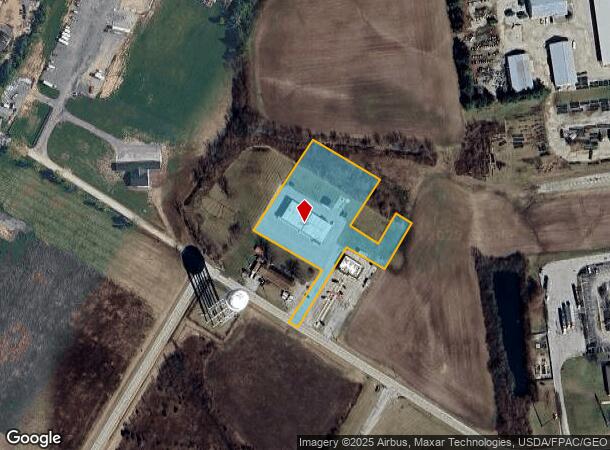 264 W Curry Rd, Wilmington, OH Parcel Map