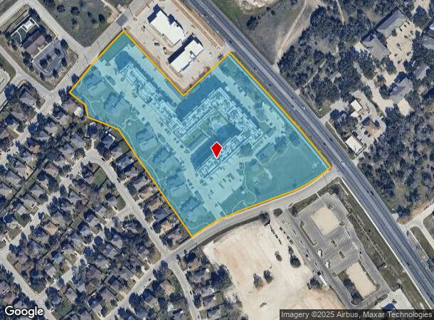  4700 Williams Dr, Georgetown, TX Parcel Map