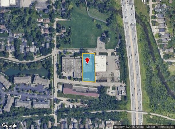  621 E Wildwood Ave, Villa Park, IL Parcel Map