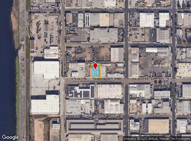 711 W 16Th St, Long Beach, CA Parcel Map