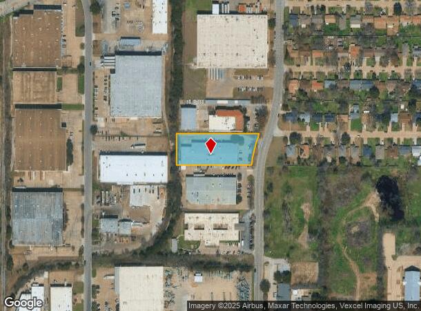  419 Duncan Perry Rd, Grand Prairie, TX Parcel Map