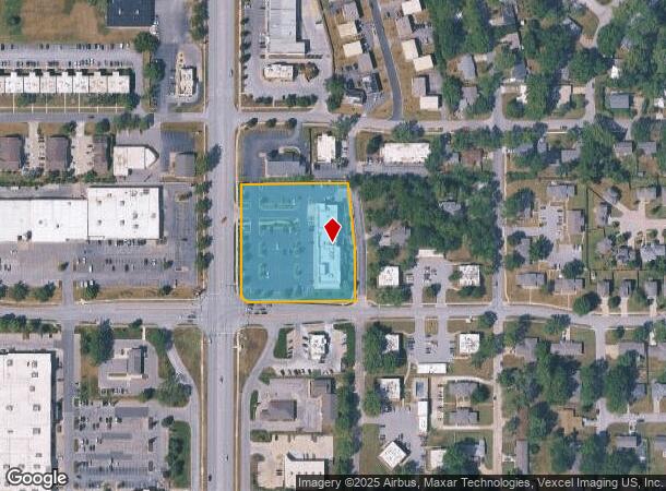 2624 Iowa St, Lawrence, KS Parcel Map