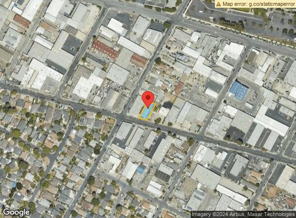  2605 Spring St, Redwood City, CA Parcel Map