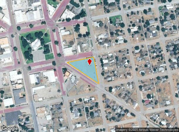 140 E Panhandle St, Slaton, TX Parcel Map