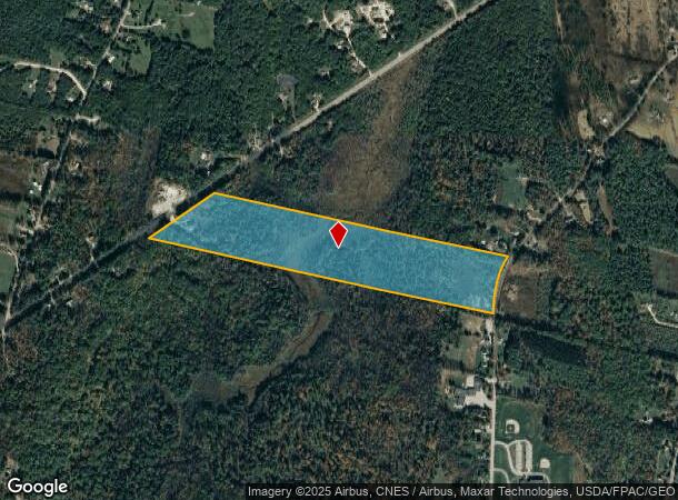 205 Academy Rd, Monmouth, ME Parcel Map