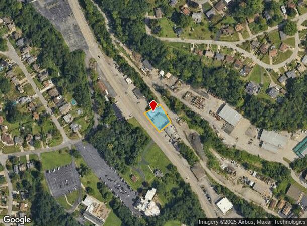 4907 Clairton Blvd, Pittsburgh, PA Parcel Map