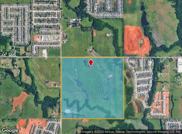  2500 Se 19Th St, Moore, OK Parcel Map