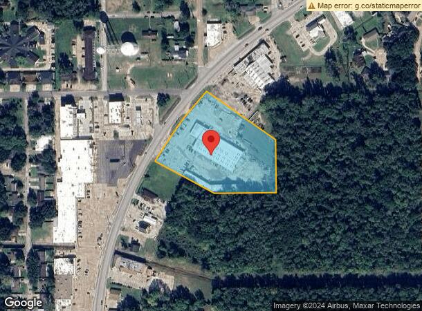  1100 N Main St, Liberty, TX Parcel Map