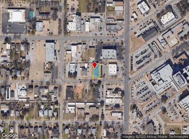 1710 10Th St, Wichita Falls, TX Parcel Map