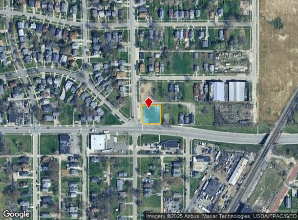  1860 Dorr St, Toledo, OH Parcel Map