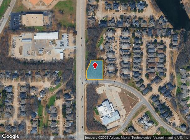 611 W Dogwood Cir, Euless, TX Parcel Map
