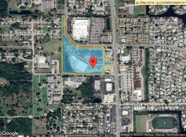  203-259 Crockett Blvd, Merritt Island, FL Parcel Map