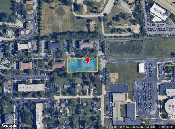  415 W Stevens Dr, Addison, IL Parcel Map
