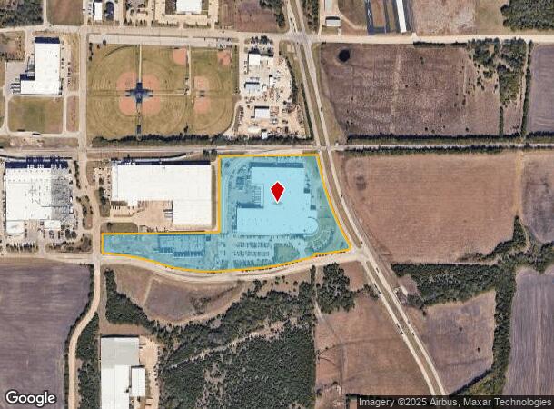  1700 Justin Rd, Rockwall, TX Parcel Map
