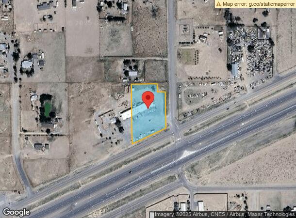  5905 Apache Dr, Silver Springs, NV Parcel Map