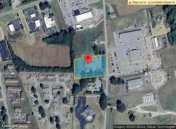  1215 E College St, Brownsville, TN Parcel Map