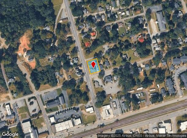  301 E A Ave, Easley, SC Parcel Map