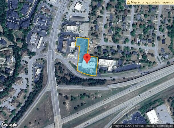  1011 Clemson Frontage Rd, Columbia, SC Parcel Map