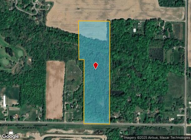 Chamberlain Rd, Buchanan, MI Parcel Map