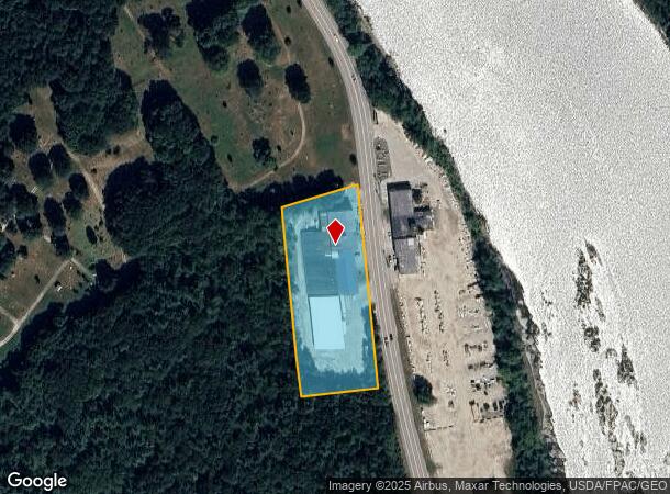 353 Riverside Dr, Auburn, ME Parcel Map