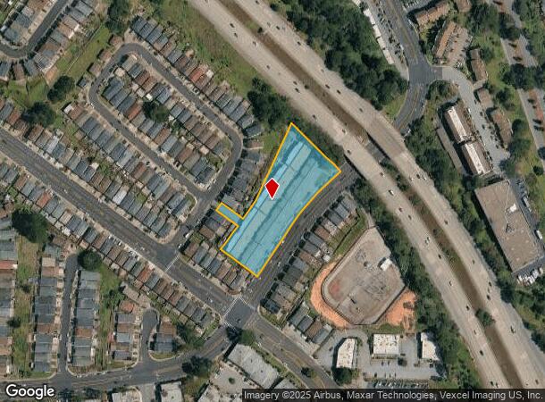  550 King Dr, Daly City, CA Parcel Map
