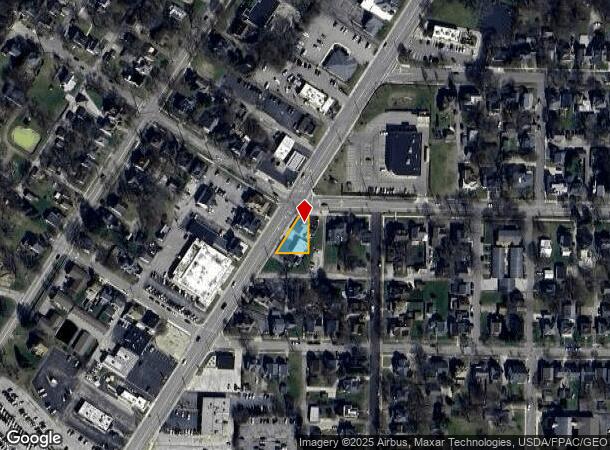  523 Claremont Ave, Ashland, OH Parcel Map
