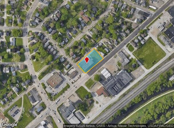 72 E Hiram St, Barberton, OH Parcel Map