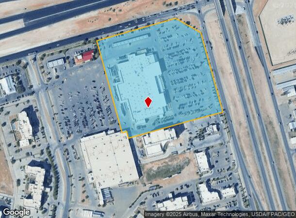  5407 Andrews Hwy, Midland, TX Parcel Map