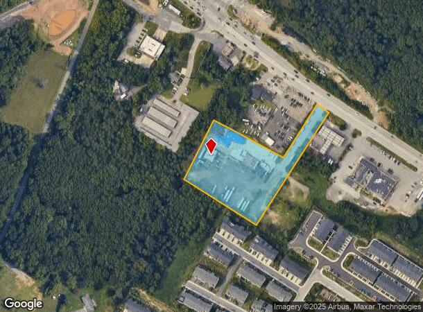 7808 Ballentines Way, Hanover, MD Parcel Map