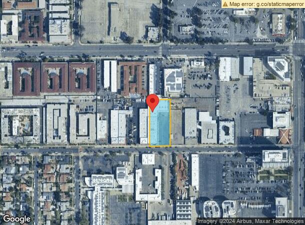  14621 Titus St, Panorama City, CA Parcel Map