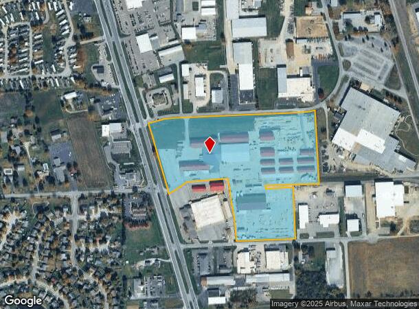  2901 N Morton St, Franklin, IN Parcel Map