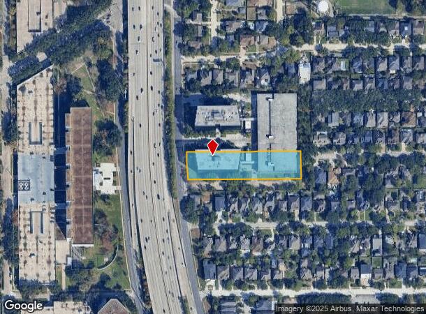  6575 West Loop S, Bellaire, TX Parcel Map