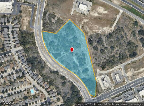 Hunt Ln, San Antonio, TX Parcel Map