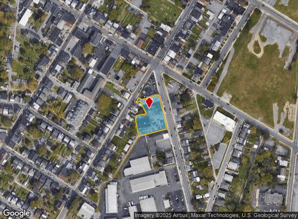  213 Frederick St, Hagerstown, MD Parcel Map