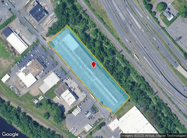  87 Avocado St, Springfield, MA Parcel Map