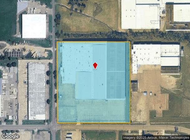  840 Boling St, Jackson, MS Parcel Map